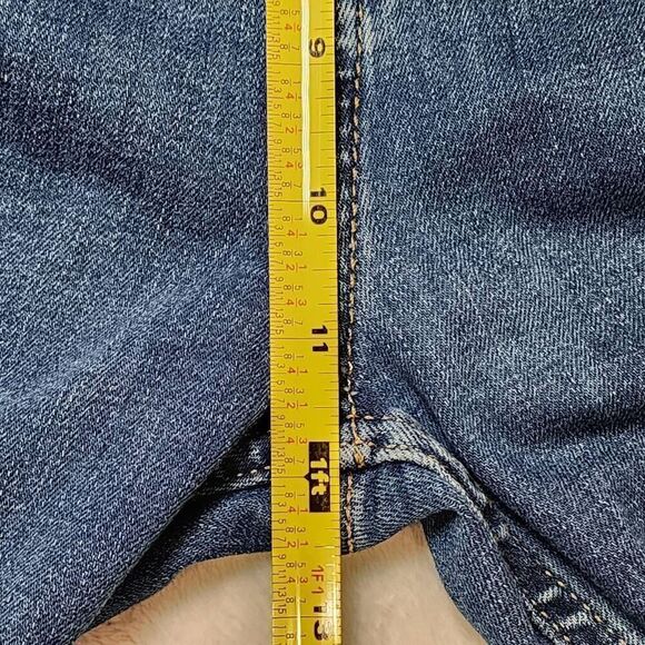 Lee Jeans Womens 6M Blue Heritage Regular Fit Skinny High Rise Stretch - Picture 8 of 16